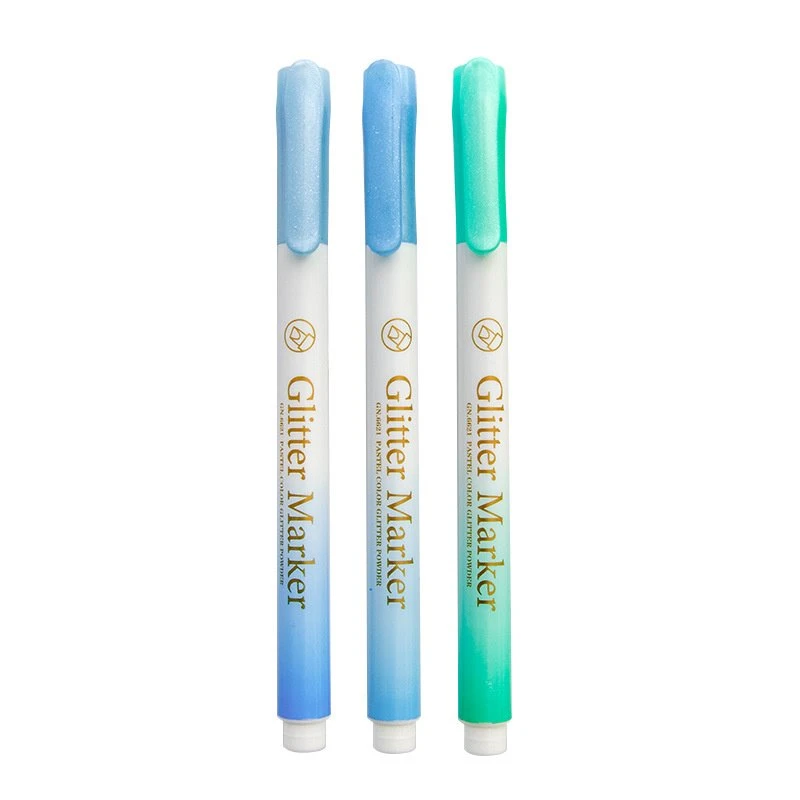 Amlygwr Glitter Pastel Lliw Addfwyn
